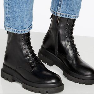 La Canadienne Lace-up Boot Size 39.5